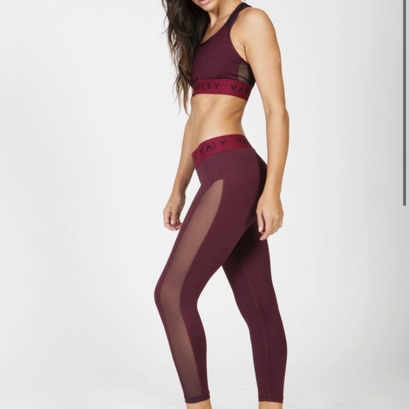 Burgundy Workout Set